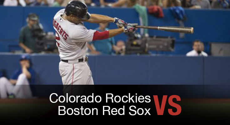 Colorado Rockies vs Boston Red Sox