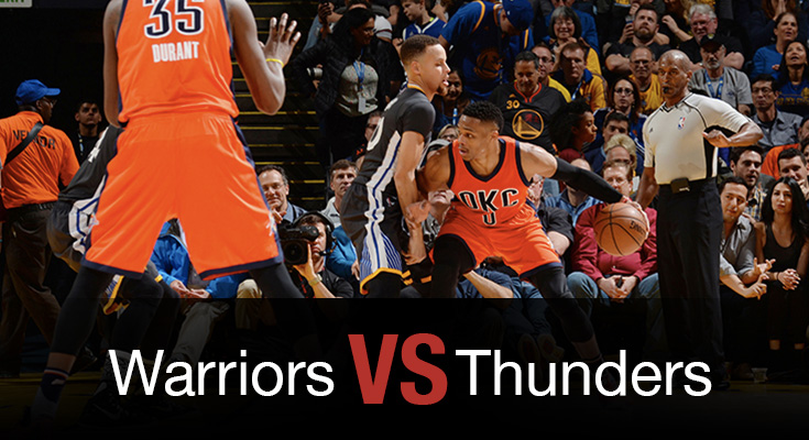 Warriors vs Thunders