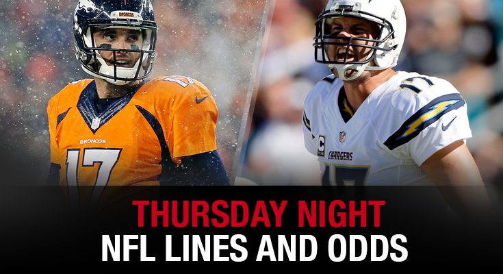 Thursday Night – NFL Lines And Odds - WagerWeb's Blog